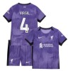 Maglia ufficiale Liverpool Virgil 4 Alternativa 2023-24 per Bambino